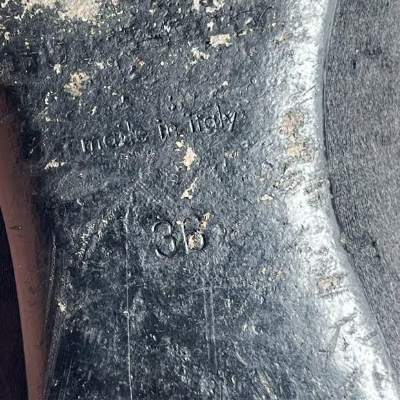 Burberry Women's Silver Black Slip On Embellished Ballet Flats Size EU 36 US 5 - Picture 5 of 13